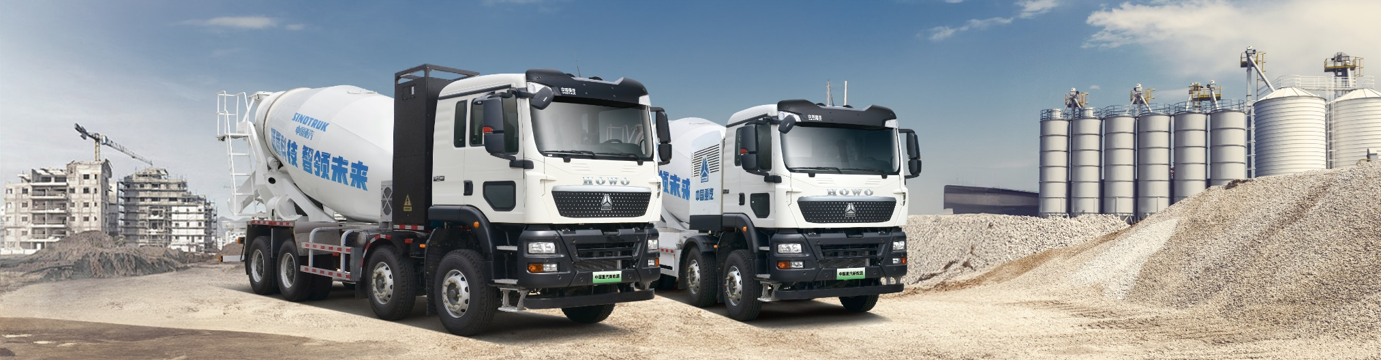 豪沃系列純電動(dòng)攪拌車(chē)型